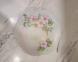 HAND PAINTED ANTIQUE DISH