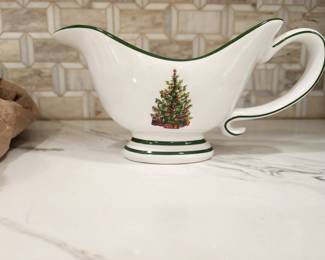 CHRISTOPHER RADKO HOLIDAY CELEBRATIONS GRAVY BOAT