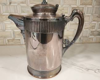 SILVER PLATE COFFEE POT