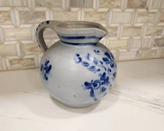 GERMAN SALT GLAZE PITCHER