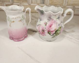 2 ANTIQUE CREAMERS