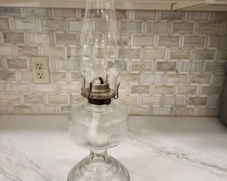 ANTIQUE OIL LAMP