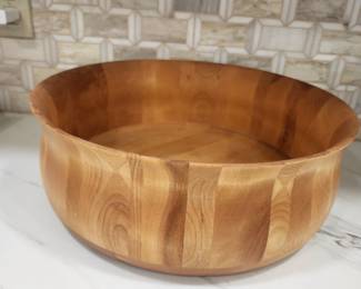 WILLIAMS AND SONOMA WOOD BOWL
