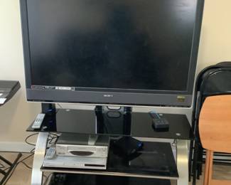 Sony Flat Screen TV On Stand