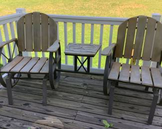Glider Chair Set
