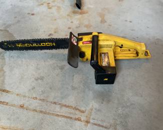 McCollock Electramac Chainsaw