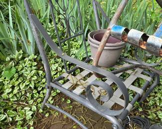 set of 5 patio chairs
