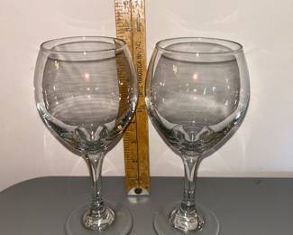 2 Wine Glasses $5.00