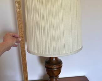 Wood Lamp $14.00