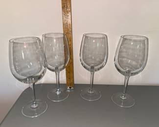 4 Wine Glasses $6.00