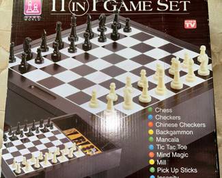 11 in 1 Game Set $6.00