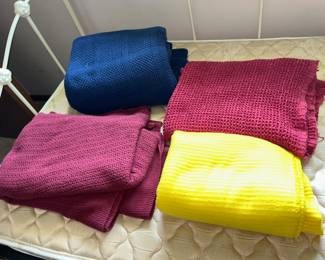 4 Blankets $16.00
