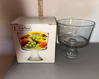 Anchor Hocking Stand Bowl $8.00