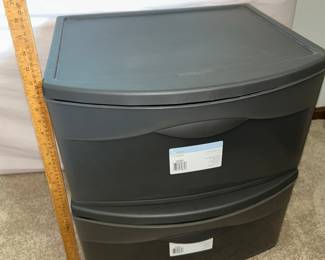 Plastic Storage $8.00
