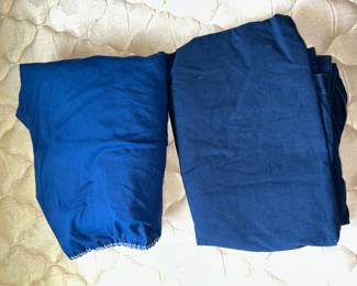 Twin Blue Sheets $3.00