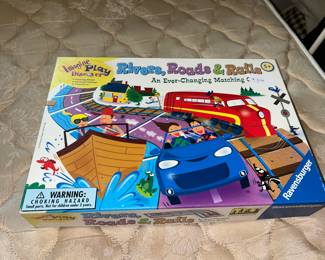 Rivers, Roads and Rails Match Game $3.00