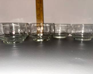 5 Small Glasses $5.00