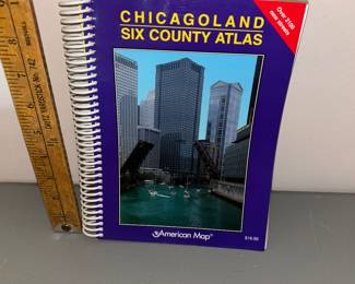Chicagoland Six County Atlas $3.00