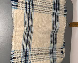 7 Blue Plaid Placemats $7.00