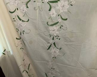 Stitched Tablecloth $8.00