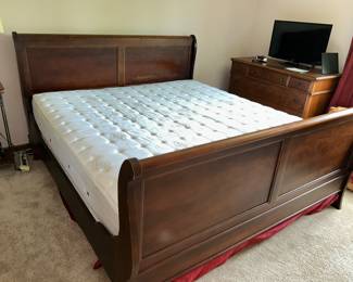 King Sleigh Bed $250.00