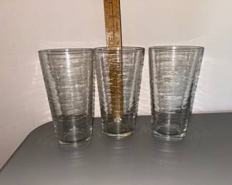 3 Ringed Glasses $3.00