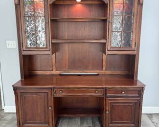 Hooker Furniture Seven Seas 2 Piece / 4 Door / 1 Drawer Bookcase (84"H x 72"W x 25"H)