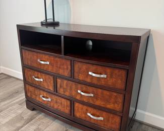 Glob Six Drawer Media Console (36"W x 18"D x 38"H)
