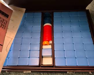 Vintage Mah Jongg game