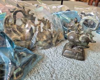 Collection of Antique Asian Opium Weights
