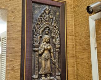 Antique temple rubbings