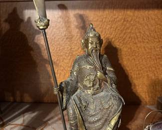 Chinese Sitting Warrior