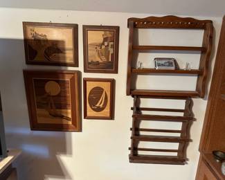 Pictures, Knick Knack Shelves