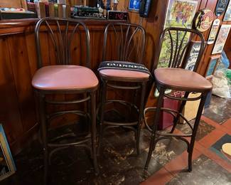 Bentwood Bar Chairs