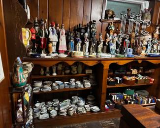 Figural Liquor Bottles - All Half Price!!!
