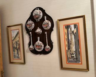 Delft, Pair of Pictures