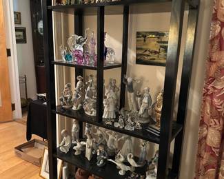 Mud Men, Lladro, Glass Elephants