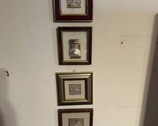 Small Sterling Silver Plaques