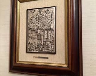 Sterling Silver Wall Plaque
