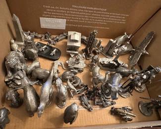 Lots of Pewter Figures