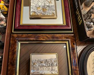 Sterling Silver Wall Plaques