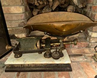 Old Micrometer store scale