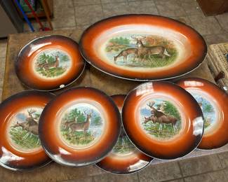 Game plate set