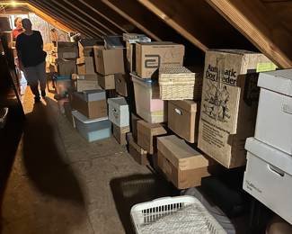 attic full of items