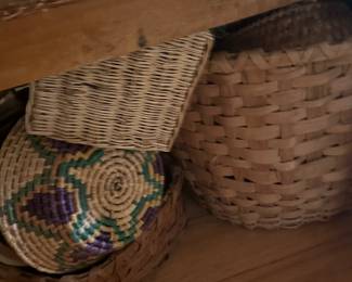 Splint and Indian baskets