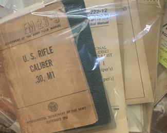Old US Rifle and ammo books