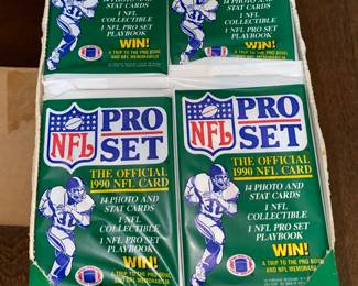 Sealed NFL card packs