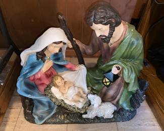 Nativity statue