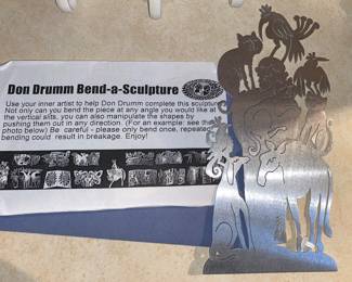 Don Drumm bend-a-sculpture