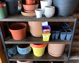 Yard and garden pots
